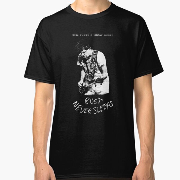 Neil Young-Rust never Sleeps-Folk,Rock-Guitar Classic T-Shirt