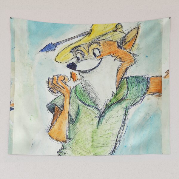 Item preview, Cartoon Robin Hood  designed and sold by Yasmin Art.