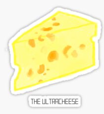 the ultracheese Sticker