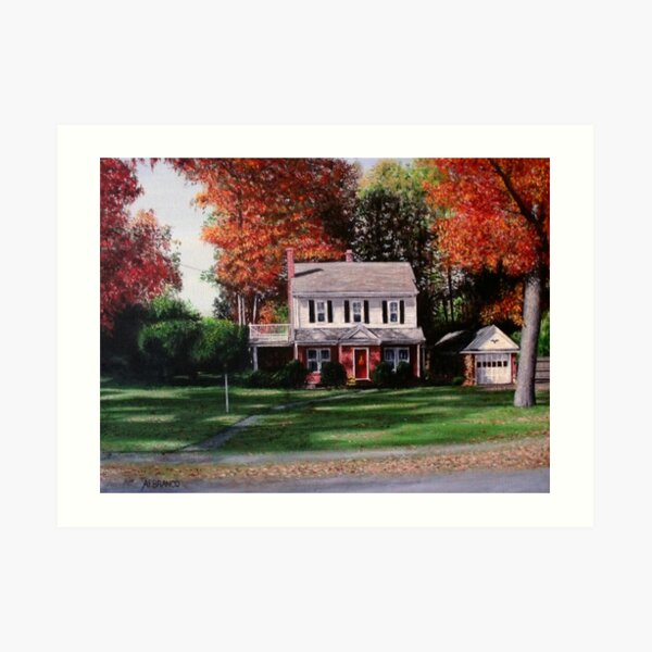 Kathi's House Art Print