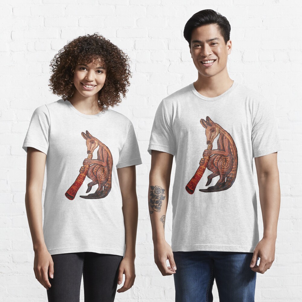 "Didgeridoo Kangaroo" Tshirt for Sale by imfine Redbubble