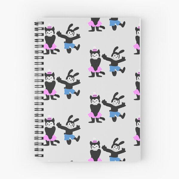 Item preview, Oswald and Ortensia- Spiral notebook designed and sold by Beezibee.