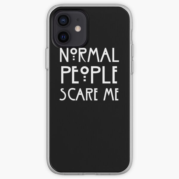 Les gens normaux peur Coque souple iPhone