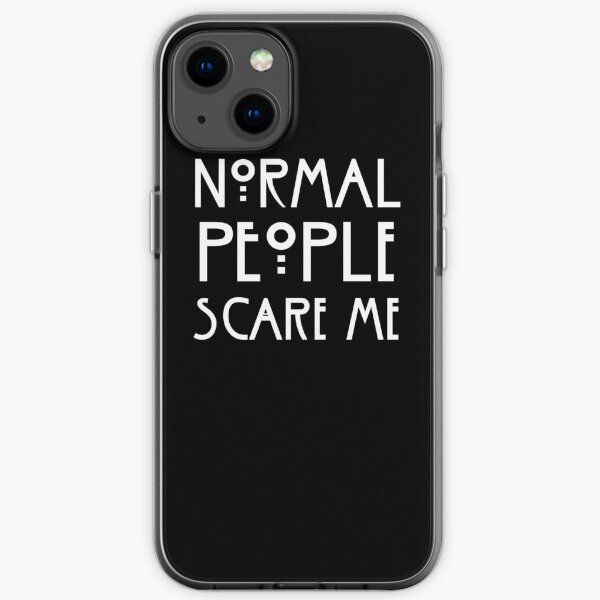 Normale Leute erschrecken iPhone Flexible Hülle