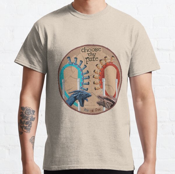 Duelling Dragons - Choose Thy Fate Coaster Design Classic T-Shirt
