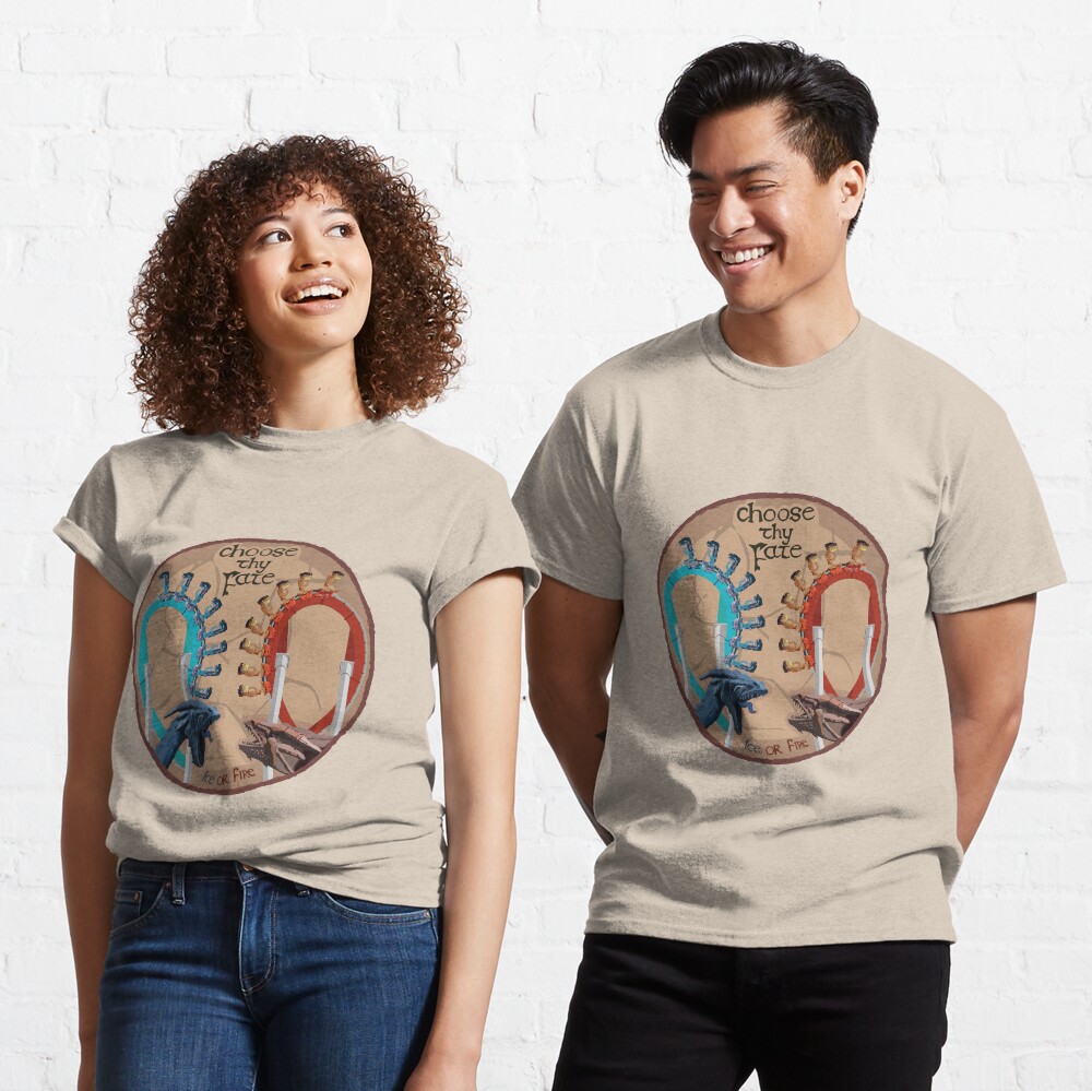 Duelling Dragons - Choose Thy Fate Coaster Design Classic T-Shirt