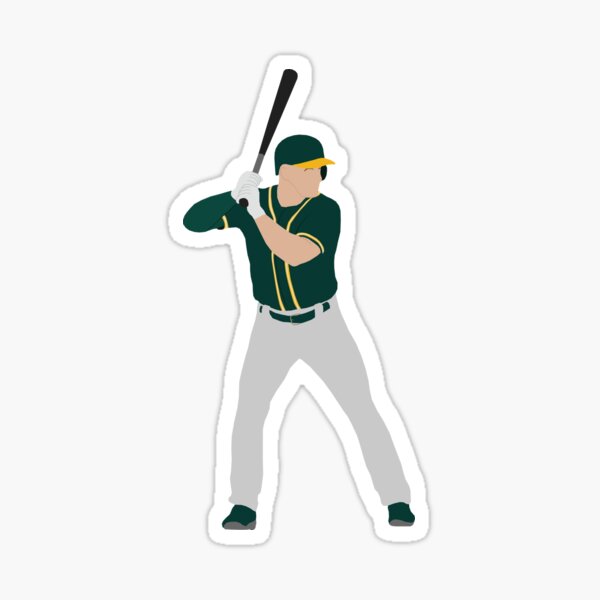 Oakland Athletics – Elephant With Baseball Bat – Full Color Vinyl Sticker –  Custom Size – Biggest Decal Shop