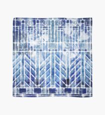 Shibori Rain Architectural Window Scarf