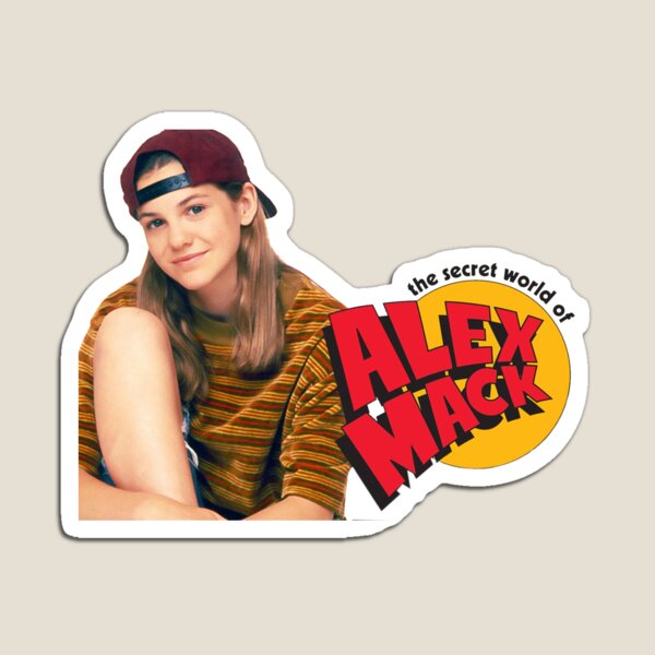 Vista previa del artículo con la obra «El mundo secreto de Alex Mack Tributo gráfico de Nickelodeon», diseñado y vendido por 90snerd.