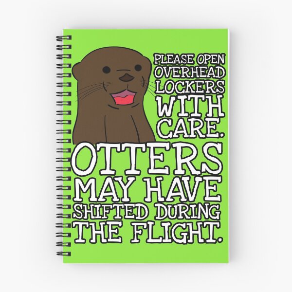 Item preview, Otters may have shifted during the flight. designed and sold by nimbus-nought.