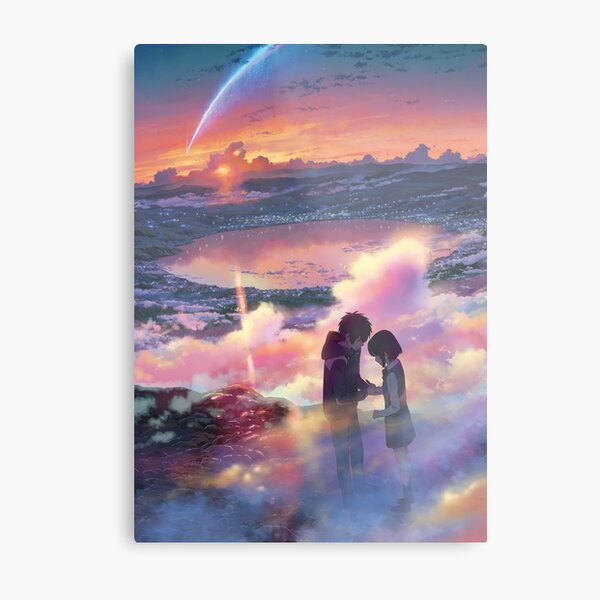 Kimi No Na Wa Katawaredoki Metal Print