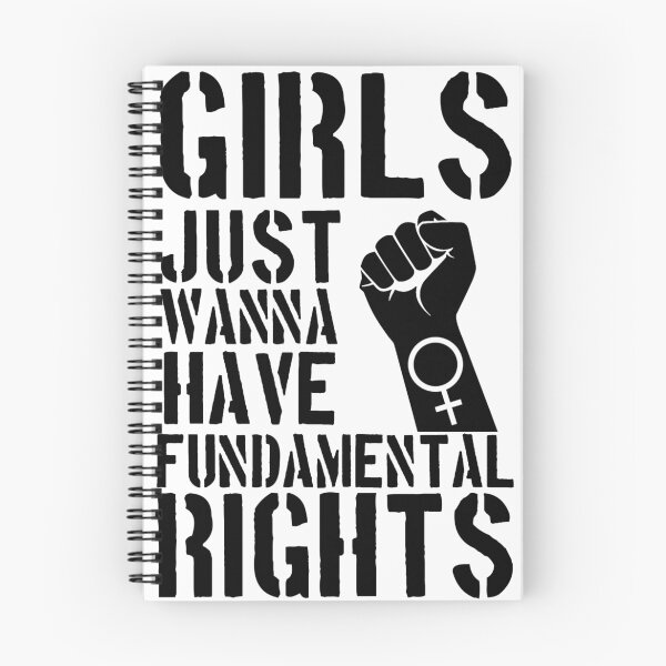 Item preview, Girls just wanna have fundamental rights. [black] designed and sold by nimbus-nought.