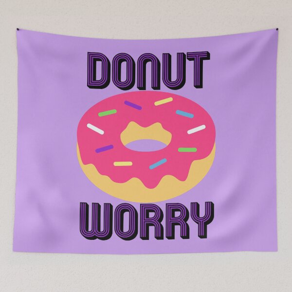 Item preview, Donut Worry, Be Happy designed and sold by agrlandherfeels.