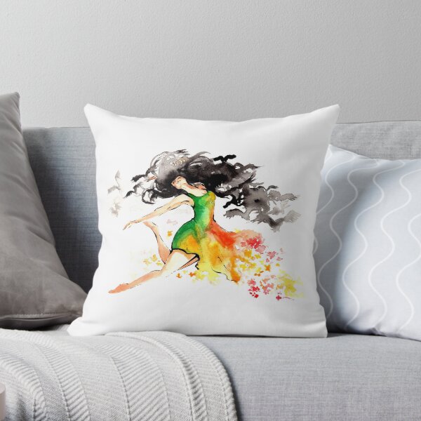 Birds of a feather Throw Pillow