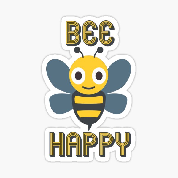 Item preview, Don't Worry, Bee Happy designed and sold by agrlandherfeels.