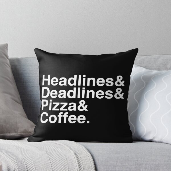 Item preview, Headlines, Deadlines, Pizza and Coffee. designed and sold by MadEDesigns.