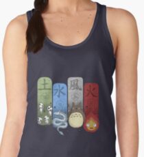 Ghibli Elemental Charms Women's Tank Top