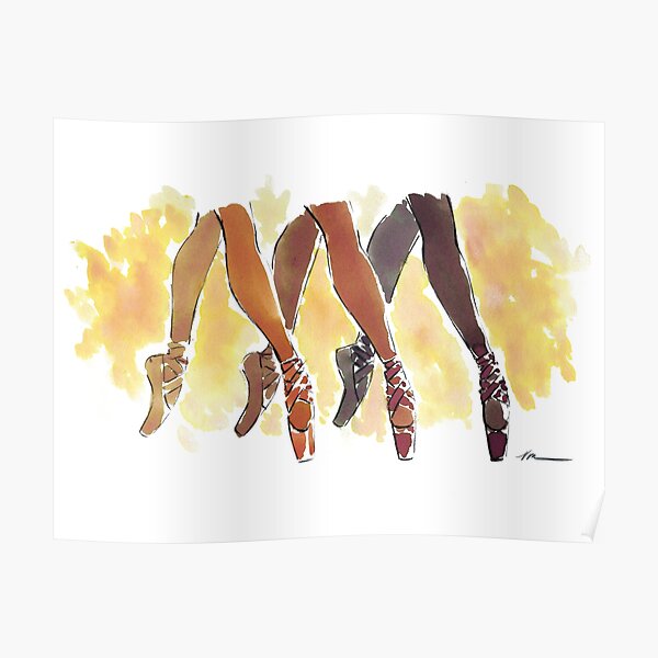 "Shades of Dance by Veronica Miller Jamison" Poster for Sale by