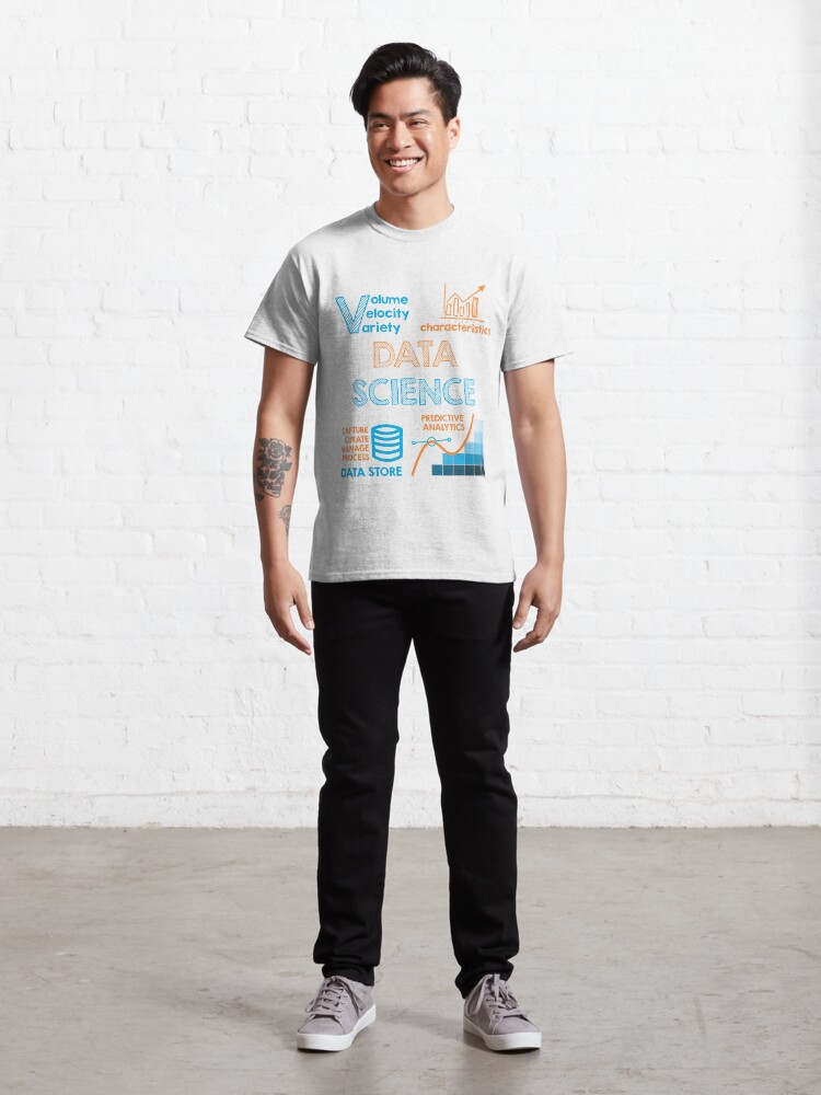 Alternate view of Data Science Designs Classic T-Shirt