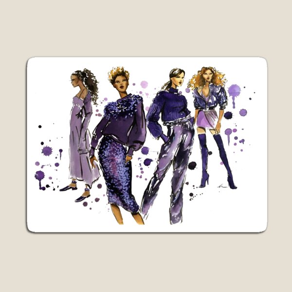 Ultraviolet by Veronica Miller Jamison Magnet