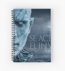 Invierno Viejo Spiral Notebook