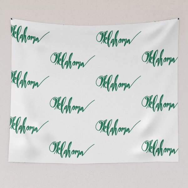 Item preview, Oklahoma – forest green designed and sold by dalvago.