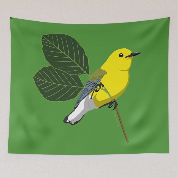 Item preview, Prothonotary Warbler designed and sold by BennuBirdy.