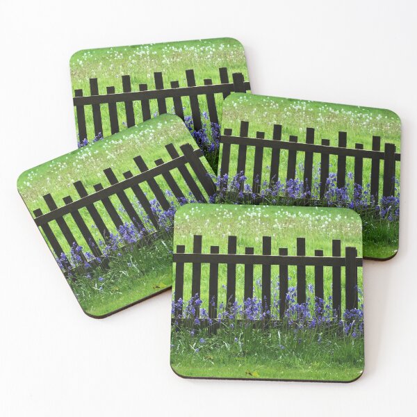 Item preview, Bluebells and Fence designed and sold by Yampimon.