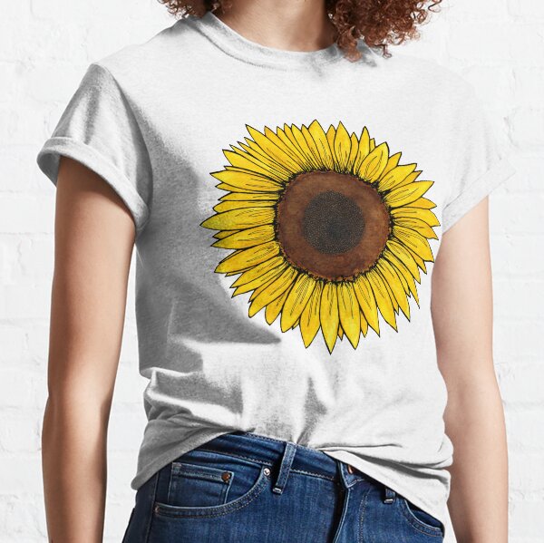 Damen T-Shirt The Perfect Paar tragen Unisex ärmelloses Sunflower Print Shirt beiläufige lose Tank Top weiche Frauen Bequeme Top 