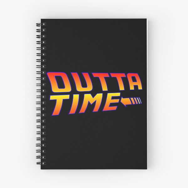 Item preview, Outta Time (Back to the Future) designed and sold by PaintEtchDesign.