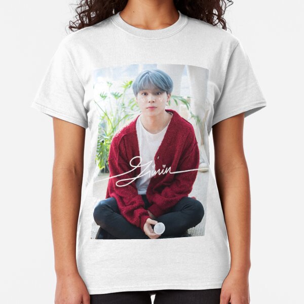 Bts Solo T Shirts Redbubble - bts dna jimin black shirt roblox