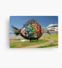 Trash Fish Canvas Print
