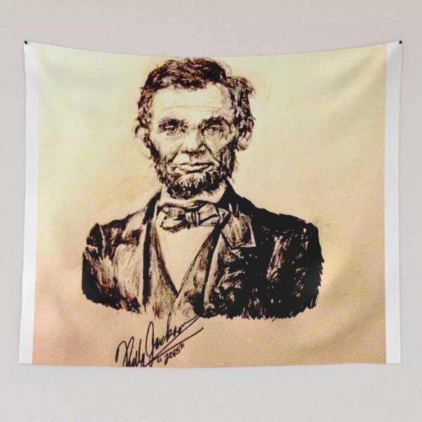 Item preview, Abraham Lincoln Tribute designed and sold by Portraits by Billy H. Jackson.