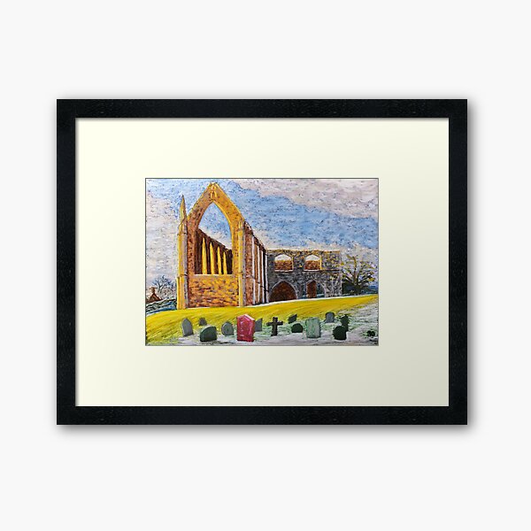 Crisp and Cool Bolton Abbey Framed Art Print