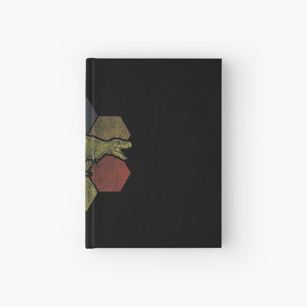 Dinosaur Dino Retro Gift Hardcover Journal