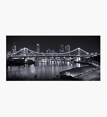 Story Bridge B&W- Brisbane Photographic Print