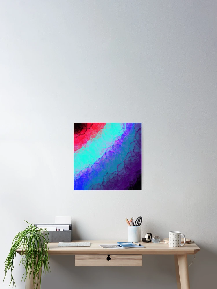 Thumbnail 2 of 3, Poster, Color Ripple designed and sold by AndrewA8.