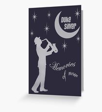Duke Silver Greeting Card