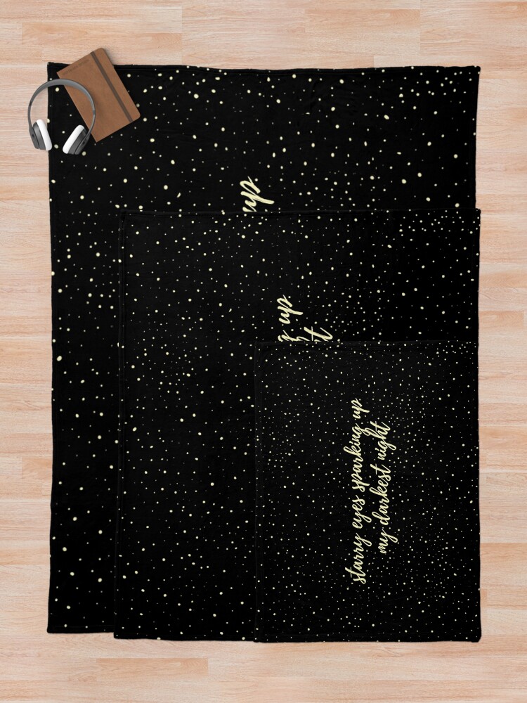 "starry eyes sparking up my darkest nights taylor swift (rectangle