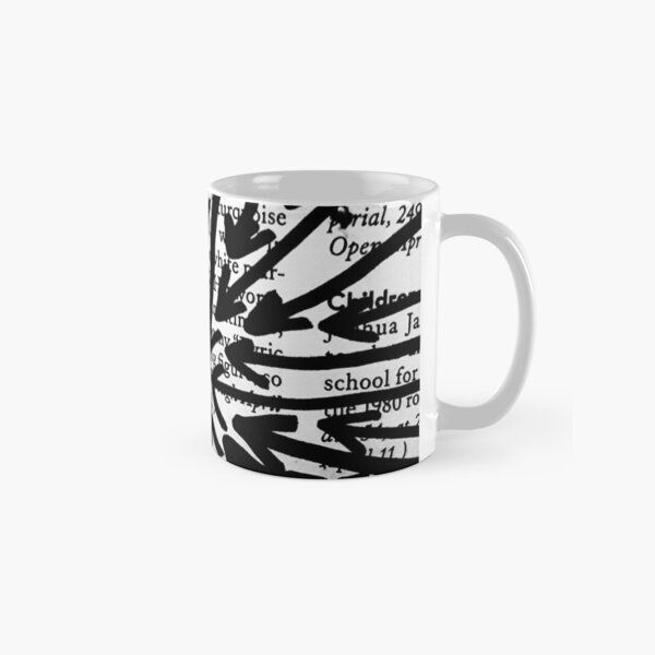 Breathe- Blackout Poetry Classic Mug