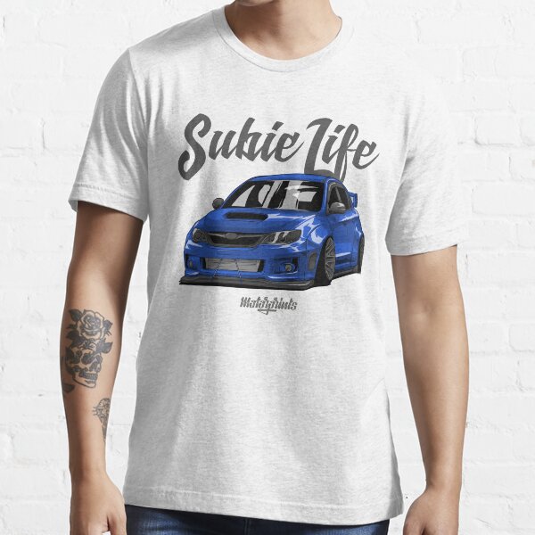 Subie Life STi (blue) Essential T-Shirt