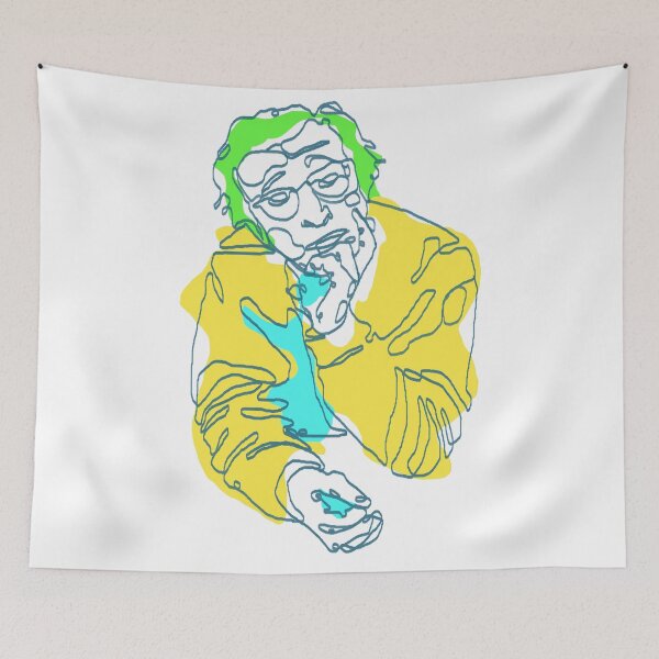 Item preview, Woody Allen Line Art | Poster | Print | Painting designed and sold by Arsalanes.