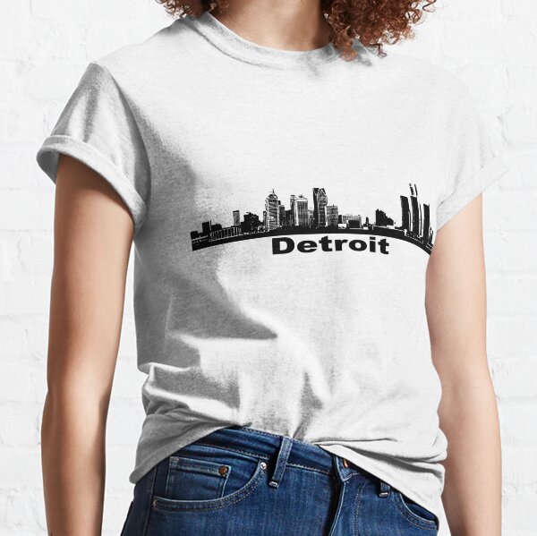 Detroit Shirt Detroit City T-shirtdetroit Souvenir Shirt 