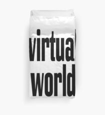 Virtual World Duvet Cover