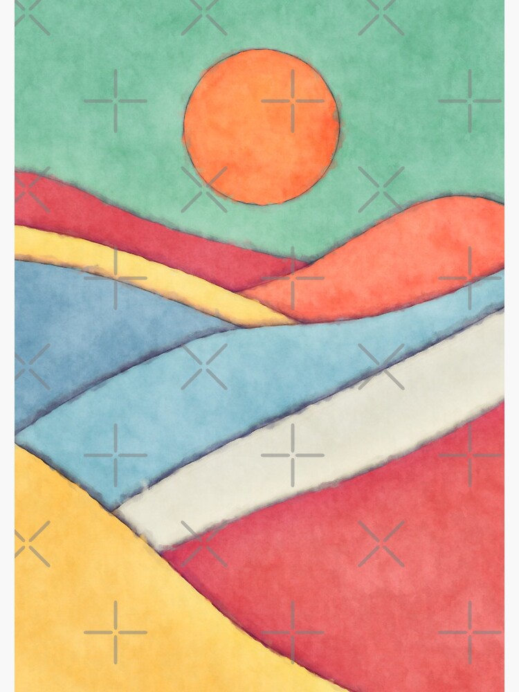 Sun And Landscape by perkinsdesigns