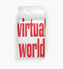 Virtual World Duvet Cover