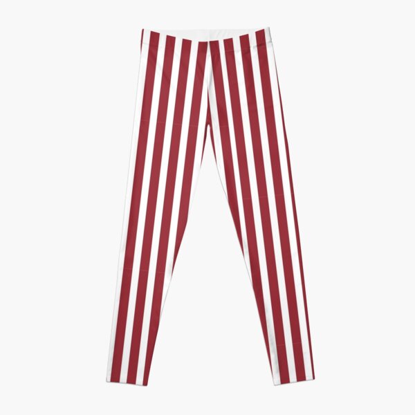 Indiana Hoosiers Striped Leggings Leggings