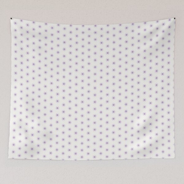 Item preview, Midcentury stars - lilac designed and sold by LittleBettyMakes.