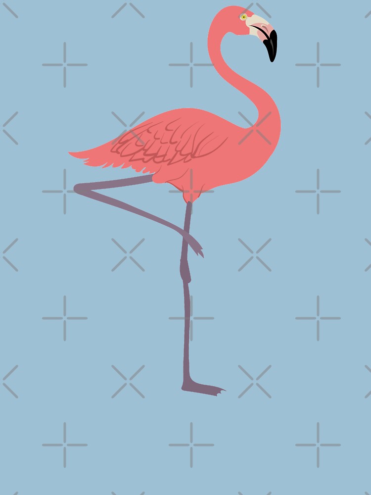 "Pink Flamingo" T-shirt for Sale by PepomintNarwhal | Redbubble | pink