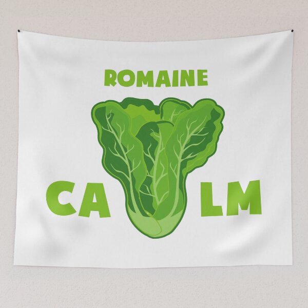 Item preview, Romaine Lettuce Heart Remain Calm Salad Vegan Gift designed and sold by Sandra78.